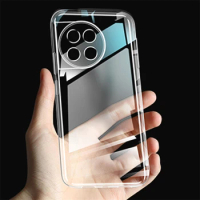 Transparent Phone Case For Oneplus 12 8 9 10 Pro 11 8T 10T Soft Flexible Silicone Shell Nord CE 2 3 Lite Ace 2V Clear Back Cover