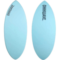 35 Inch Skim Board High Quality Performance for Water Sport Surfing Surf Board Swallow Tail Fiberglass Skimboard Shortboard