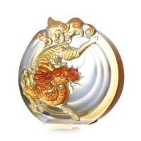 【琉璃工房 LIULI】舞朝陽 神威麒麟 入厝禮/轉任(收藏/生日/榮昇/開業誌慶/企業贈禮/節日贈禮)