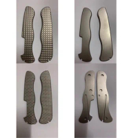 3 Types 1 Pair Custom Made Titanium Alloy Scales Handle for 111mm Victorinox Swiss Army Knife