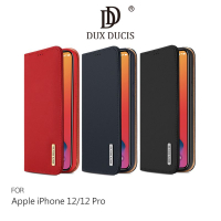 DUX DUCIS Apple iPhone 12/12 Pro (6.1吋) WISH 真皮皮套【APP下單4%點數回饋】