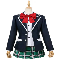 Unisex Anime Cos Honma Himawari School Uniform Cosplay Costumes Halloween Outfit