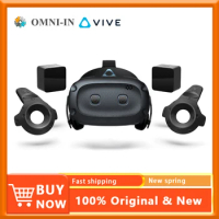 HTC VIVE COSMOS Elite Headset Smart VR Glasses Professional Virtual Reality VR Set Steam VR Game 3D Watch Connect Computer PC