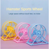 Hamster Toys Durable Easy To Replace Three Colors Childish Hamster Cage Accessories Silent Hamster Running Wheel Hamster Wheel