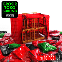 SEMPATI GROSIR Krodong Sangkar Kandang Burung Merpati 2 Pasang Petak 4 Pintu Eco Merek Sempati Isi 1