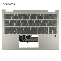 New For Lenovo Yoga 730-13 730-13IKB Upper Case Palmrest with Keyboard 5CB0Q95936 Silver Color
