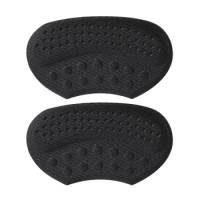 1pair Accessories Cushion Protector Non Slip Shoe Pads Soft Foot Care Heel Grips Self Adhesive Insoles Massage Liners Inserts