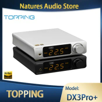 TOPPING DX3 PRO+ DX3 PRO Plus HIFI DAC Headphone Amplifier DX3pro plus DSD256 ES9038Q2M High Resolution Decoder Preamplifier