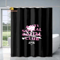 M-Mastermind JAPAN Logo Exquisite Shower Curtain Fashionable Decorative Gift Adult Children's Bathroom Waterproof Mildew-proof