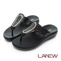 LA NEW 羊皮夾腳拖鞋(女230083730)