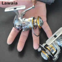 Lawaia 6-axis 200 Series Aluminium Fly Reel Fly Fishing Reel Feeder Rod Wheel Spinning Reel Fly Left Hand Fishing Wheel Reels
