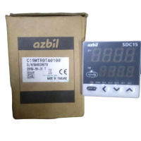 AZBIL Kontroler Suhu Digital SDC15 Model C15MTROTA0100 AC 100-240V 50/60Hz  12VA Baru Made in Thaila