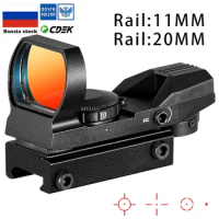 Hot 20Mm Rail Riflescope Hunting Optics Holographic Red Dot Sight Reflex 4 Reticle Tactical Scope Collimator Sight