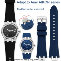 Suitable for Maurice Lacroix watch AIKON series convex quick release strap AI6008 AI6007AI6058 AI6038 AI1108 watch accessories