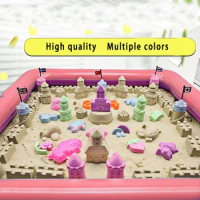 Slow-moving Sand Montessori Magic Water Slime Plasticine Clay Kit Dynamic Cloud Play for Kids 3-5-7-10 Years Children's Games
