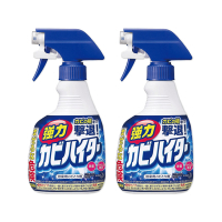 (2瓶超值組)日本KAO花王-衛浴鹼性濃密泡沫除霉清潔劑400ml/藍瓶(強力拔除霉根,磁磚,洗手台,洗臉盆除水垢)