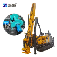 Yugong Small Adjustable Rock Core Diesel Engine Drilling Rig with Horizontal Hydraulic Core Mechanism for Sampling