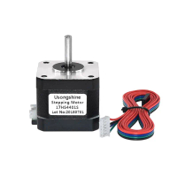 Nema17 สเต็ปเปอร์มอเตอร์แบบไม่มีเชลย สูง 40 มม. 4 ตะกั่ว 42 มอเตอร์ Nema 17 40n.cm 17hs4401 สำหรับเค