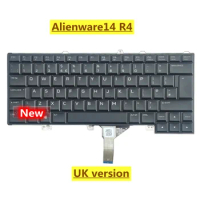 For Alienware13 14 15 R3 R4 Alienware17 R4 R5 Keyboard UK US with backlight New Original for Notebook