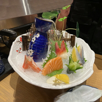 創意不規則三文魚刺身盤海鮮拼盤高檔鮮蝦魚生干冰盤日式陶瓷餐具