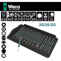 【Wera】精密電子起子25支組-精緻帆布包(2035/25)