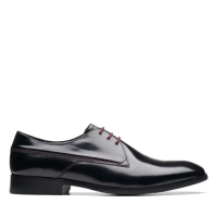 【Clarks】男鞋Craft Clifton Lo 高級拋光亮光皮革紳士鞋 皮鞋(CLM74542D)