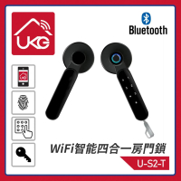 WiFi智能四合一室內房門鎖(APP+指紋+密碼+匙) U-S2-T