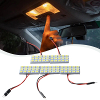 Đèn LED nội thất ô tô, 5050, Trắng, Bộ 5 cái, Bảng điều khiển đèn SMD, Tương thích với vòm T10 Festo