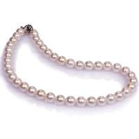 【小樂珠寶】熱賣第一名-3A南洋深海貝珍珠項鍊10mm白色