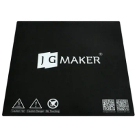 1pcs JG Maker 3D Printer Hotbed Sticker Flexible Magnetic Sheet 3D Printer Heatbed Heat Paper For MAGIC