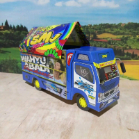 Miniatur Truk Wahyu Abadi Biru Termurah dengan Desain Warna Cerah dan Detail Menarik