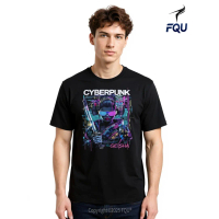 Kaos Wanita Seni Samurai Gothic Jepang FQU dengan Pedang Katana Hadiah Trendi untuk Pria Hitam Klasi