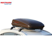 New Design Roof Box 350L Brown ABS Car Cargo Car Roof Storage Box Car Rooftop cargo Box