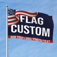 Custom Flag 3x5 Ft Double SidedPersonalized Picture Advertising Buseness Flags For OutsideMake Your 