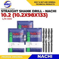 NACHI Mata Bor 10.2 mm Drill 10.2 mm HSS Mata Bor Besi NACHI