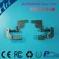 Brand New ORG Laptop Hinges For DELL ALIENWARE AREA 51M R2 51m-AREA Series left and right FDQ70