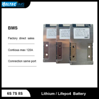 Heltec BMS 6S 7S 8S 24V BMS 120A Ternary Lithium/Lifepo4 Battery for 2500W energy storeage system