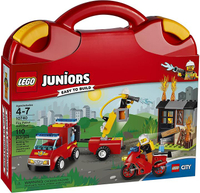 【折300+10%回饋】LEGO Juniors 消防巡邏手提箱 10740 拼搭套件