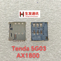 10-50pcs/Original Sim Card Reader Tray Slot For Tenda 5G03 AX1800 Wi-Fi 6 5G NR Router-5G03