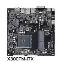 For Asrock X300TM-ITX Desktop Motherboard Socket AM4 64GB DDR4 M.2 MINI-ITX Mainboard 100% Tested OK Fully Work Free Shipping
