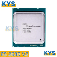 Intel Xeon For E5 2630 V2 Processor 2.6GHz 15M Cache LGA 2011 SR1AM E5-2630 V2 Server CPU E5 2630V2