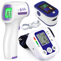 Tensiometer Heart Rate Pulse Meter BP Monitor Healthy Digital Arm Blood Pressure Meter Cuff Medical Automatic Pressure Tonometer