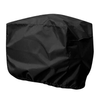210D Yacht Half Outboard Motor Engine Boat Cover Anti UV Dustproof Cover Marine Engine Protection Cover