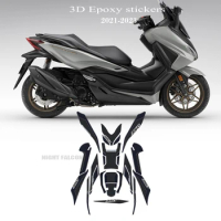 forza350 3D Epoxy Resin Sticker protection decal stickers forza350 accessories For Honda forza350 2021 2022 2023