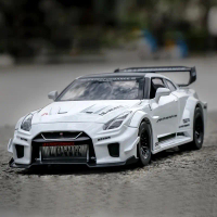 Xe đồ chơi đua siêu xe GTR-CSR2 tỷ lệ 1:32 dành cho trẻ em, tốc độ cao, kim loại đúc nguyên khối, th
