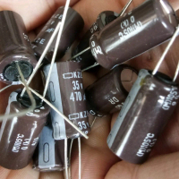 10PCS ELCO 470UF 35volt 470 uf 35 v KAPASITOR ELKO