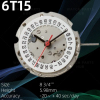 New Miyota 6T15 Watch Movement Citizen Genuine Original Mouvement Automatic Movement mechanical 3 Hands Date At 3 Watch Parts