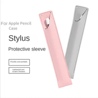 For iPad Pencil Case 2 1Generation.anti-skid and Shockproof Handwritten Pen Leather Cover with Key Chain.for Apple Pencil Cover