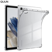 Case For Samsung Galaxy Tab A8 S8 S7 Plus S6 Lite A7 Lite Cover Transparent TPU Silicone Soft Shell For Tab A 7.0 8.0 8.4 10.1