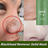Original Green Tea Deep Remove Blackheads Acne Mud Mask Stick Shrink Pores Dispel Acne Cream Treat Pimple Korean Clean Skin Care